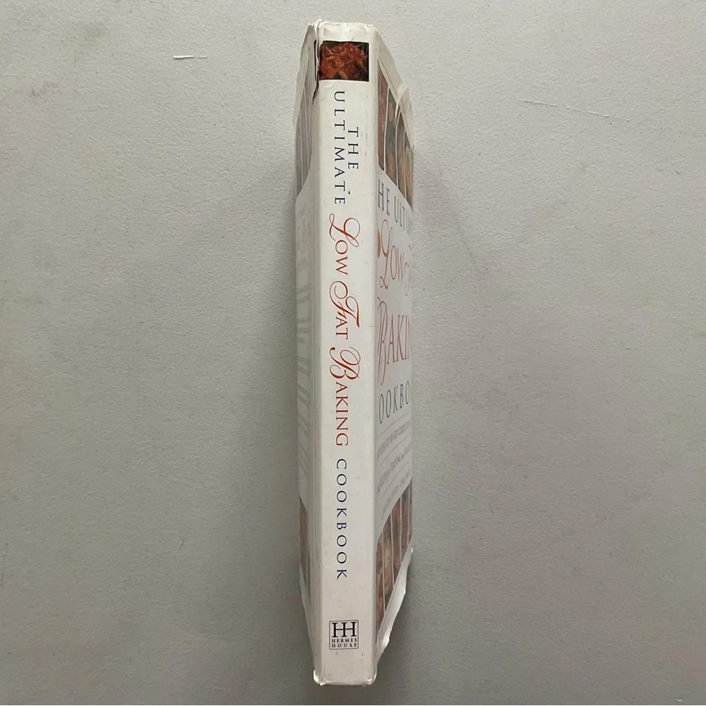 The Ultimate Low Fat Baking Cookbook Hardcover Cookbook